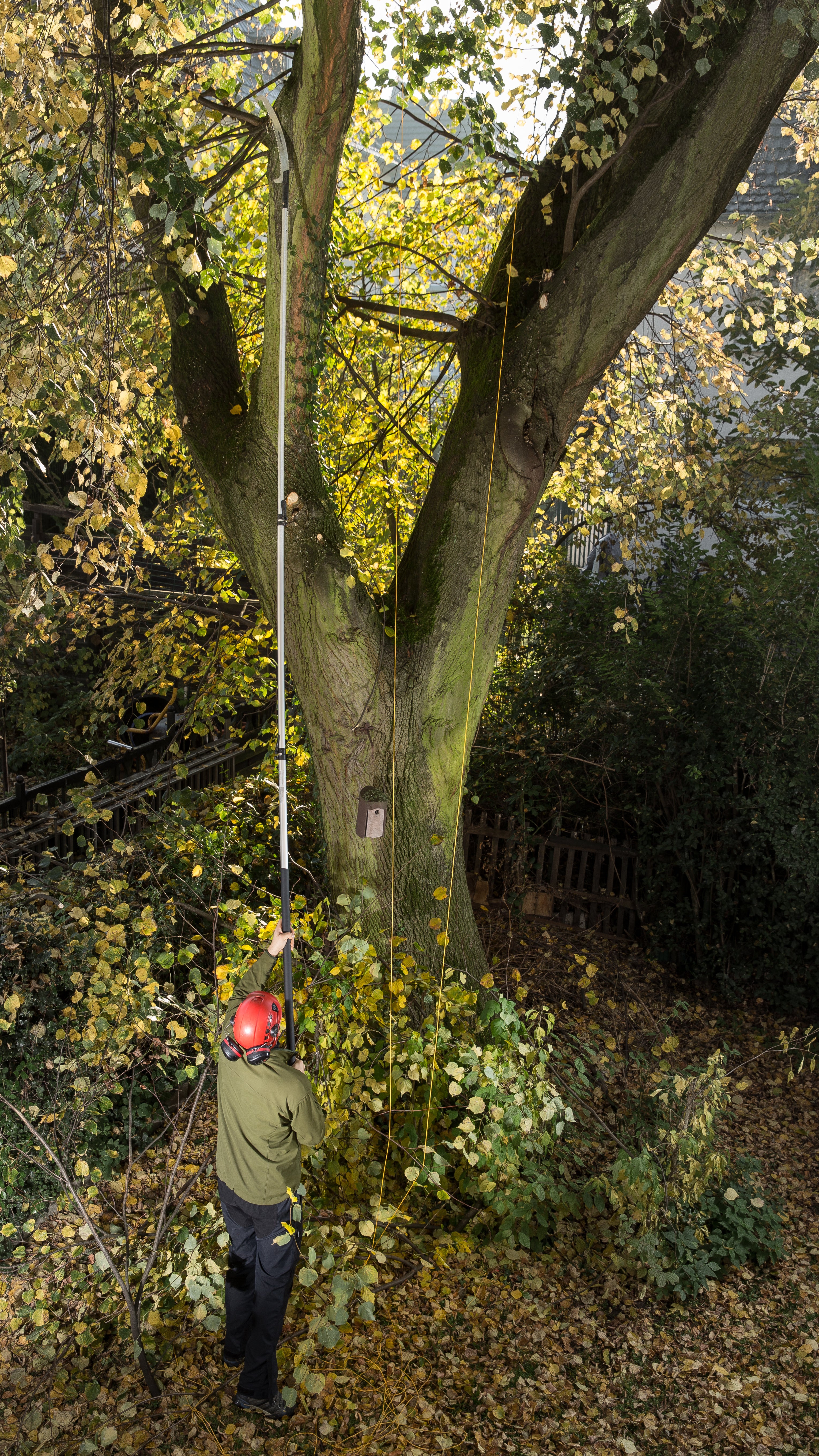 PROFESSIONAL GRADE ARBORAPID TELESCOPIC POLE SAW SET / 4 PARTS / 5.7' - 19.4' EXTENDABLE LENGTH WITH 15.7